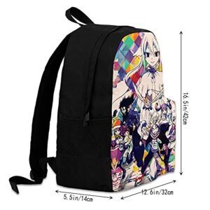 Anime Fairy Tail Backpack Unisex Waterproof 3d Print Bookbag Big Capacity Laptop Bag Travel Daypacks Suitable School Outdoor