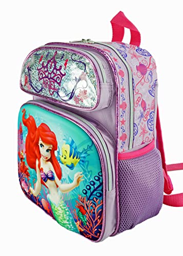 Ruz The Little Mermaid Ariel Medium 3-D EVA Molded 12 Inch Backpack