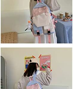 TKBASO Anime Komi Cant Communicate Backpack Komi Shouko San Excited Cosplay Kawaii SchoolBag Girls Green (3)