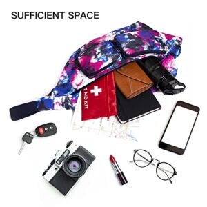 MJNUONE Unique Bohemia lattice Sling bag for Women Crossbody Chest Bag for Travel Outdoors Gym Biking