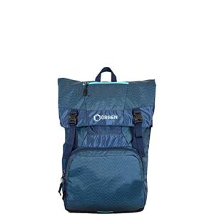 orben mantario laptop backpack (navy)