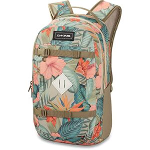 dakine urbn mission 18l backpack – unisex, rattan tropical, one size