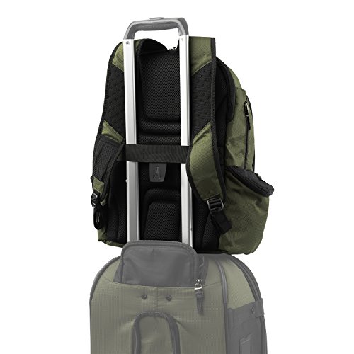 Travelpro Bold Lightweight Laptop Backpack, Olive Green/Black, One Size