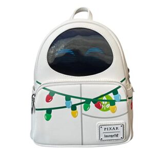 loungefly pixar eve christmas lights cosplay mini backpack – bct exclusive