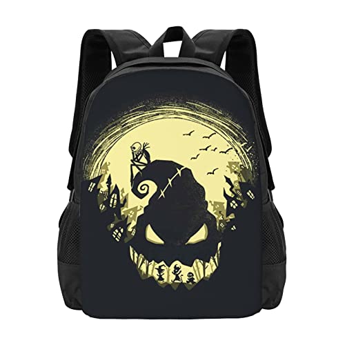 Christmas Cartoon Nightmare Backpack girls school backpack laptop backpacks Versatile High capacity Basic Water Resistant Casual Backpack for women Lightweight Backpacks Bags Gmy bags Halloween S59