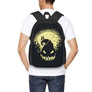 Christmas Cartoon Nightmare Backpack girls school backpack laptop backpacks Versatile High capacity Basic Water Resistant Casual Backpack for women Lightweight Backpacks Bags Gmy bags Halloween S59