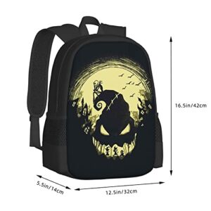 Christmas Cartoon Nightmare Backpack girls school backpack laptop backpacks Versatile High capacity Basic Water Resistant Casual Backpack for women Lightweight Backpacks Bags Gmy bags Halloween S59