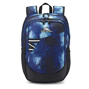 high sierra 17″ outburst backpack bookbag with dedicated laptop sleeve, space