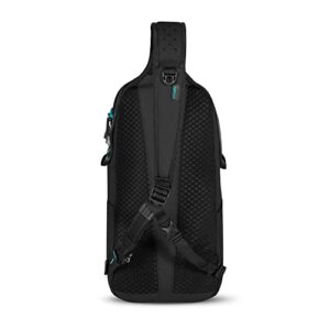 Pacsafe ECO 12L Anti Theft Sling Backpack, ECONYL Black