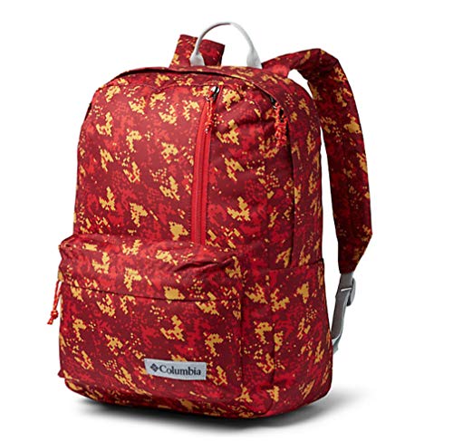 Columbia Sun Pass II Day Pack Laptop/Travel Backpack (One size, Red/multi)