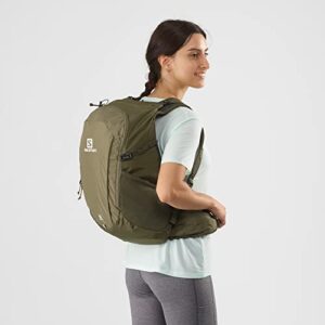 Salomon Trailblazer 30 Unisex Backpack 30L Hiking Trail Running, Olive Green (Martini Olive)