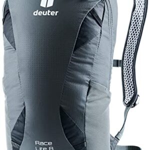 DEUTER Unisex – Adult's Race Lite Bicycle Backpack, Graphite Black, 8 L