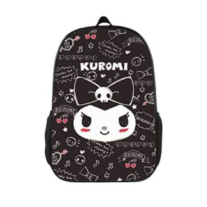 kawaii backpack for girls women cute cartoon casual bag 17 inch lightweight multipurpose travel laptop backpack
