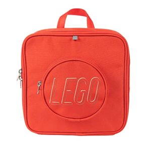 lego small brick backpack – red