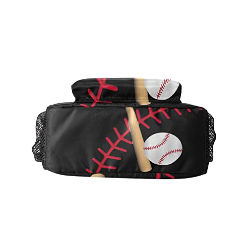 XOZOTY Ball Baseball Number Custom Name Boys and Girls Daily Bag Multi-Function Casual Sport Backpack