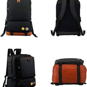 Mxcostume Anime Backpack One Piece Luminous Large Capacity School Bag Cosplay Bookbag (Pattern1)