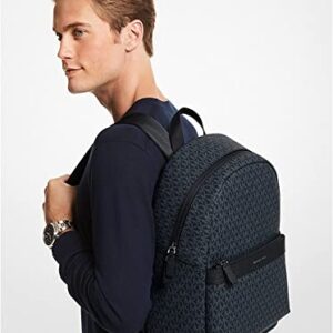 Michael Kors MENS Greyson Logo Backpack Bag (Admiral Blue)