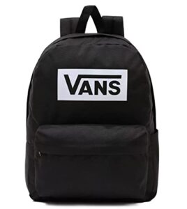 vans backpack vn0a7schblk1, black/white, one size