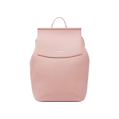 Pixie Mood Kim 13 x 10.25 Vegan Leather Convertible Backpack, Misty Rose