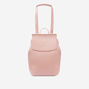 Pixie Mood Kim 13 x 10.25 Vegan Leather Convertible Backpack, Misty Rose