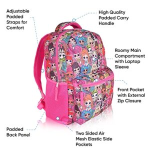 LOL Surprise Dolls Backpack Bookbag | Officially Licensed lol Doll Backpacks For Girls