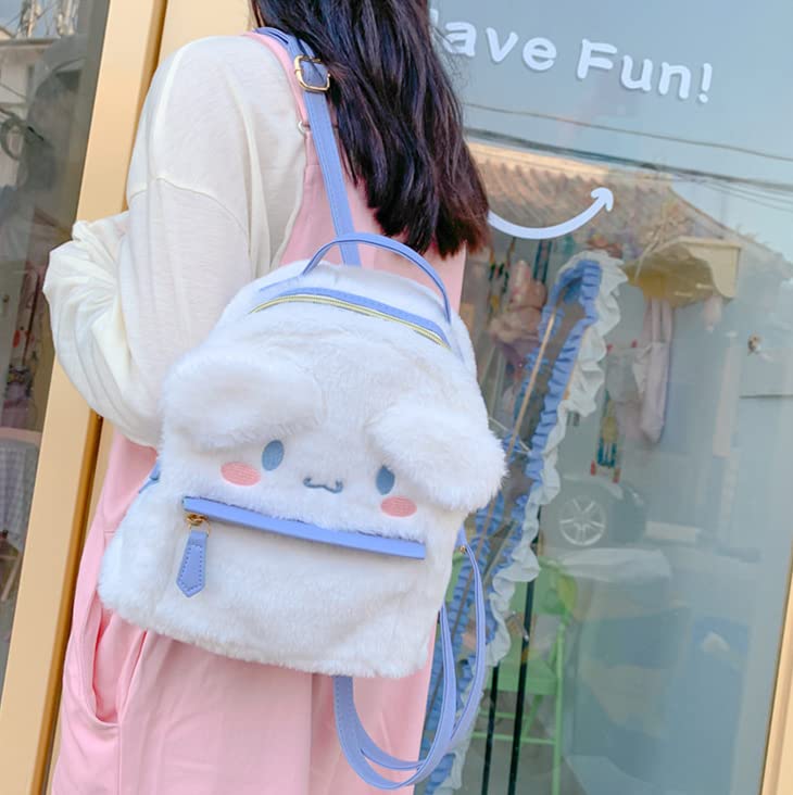 Ksevoae 3D Kawaii Animal School Bag ,Cute Girl Plush Backpack/Handbag,Suitable For Travel,School,Everyday