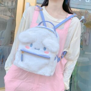 Ksevoae 3D Kawaii Animal School Bag ,Cute Girl Plush Backpack/Handbag,Suitable For Travel,School,Everyday