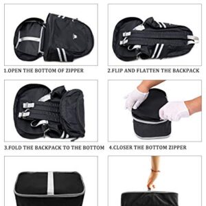 Gym Backpack for Women Waterproof Travel Backpack with Shoe Compartment Wet Pocket Lightweight Sports Backpack for Kid Adults(Standard Black)