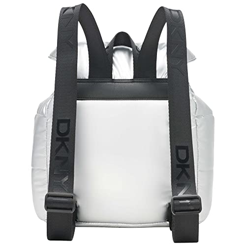 DKNY Avia Backpack, Silver/Black