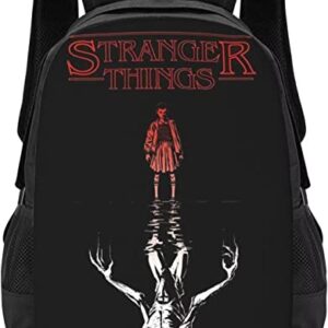 Stranger Things Movie Backpack School Bag Lightweight Travel Laptop Backpack for Back to School Teens Elementary Middle School Bookbag