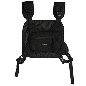 chest rig bag for men women fashion hiphop running pack pouch holster black