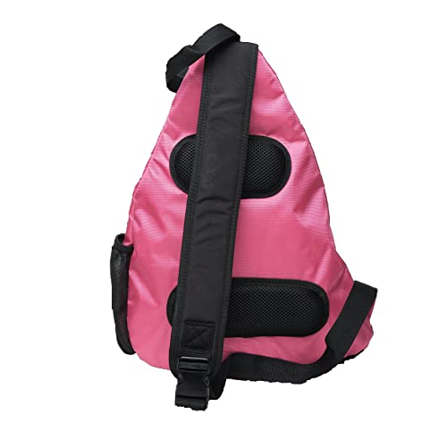 Ladies Printed Pickleball Sling Bag - "Peppermint" - New | Holds Multiple Paddles | Shoe Bag Included | Easy To Carry | Designed Expressly for Pickleball