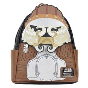 loungefly star wars: lando calrissian and jabba the hutt mini-backpack, amazon exclusive