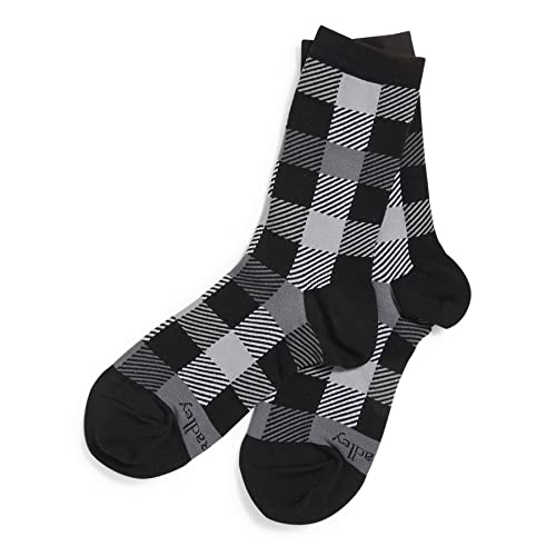 Vera Bradley womens Crew Socks, Kingbird Plaid, One Size US