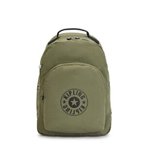 kipling curtis extra large 17″ laptop backpack strong moss c