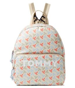 tommy hilfiger cory ii medium dome backpack stone multi one size