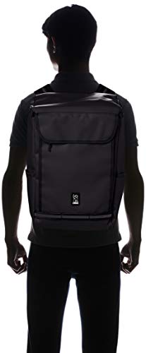 Chrome Industries Volcan 15 Inch Laptop Backpack - Daypack Bag, Black Tarp, 31 Liter