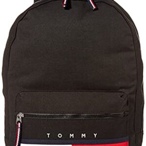 Tommy Hilfiger Men's Gino Backpack, Deep Black, One Size