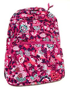 vera bradley essential large backpack bloom berry
