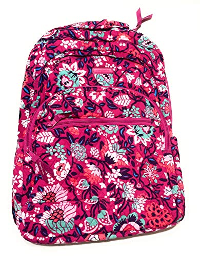 Vera Bradley Essential Large Backpack Bloom Berry