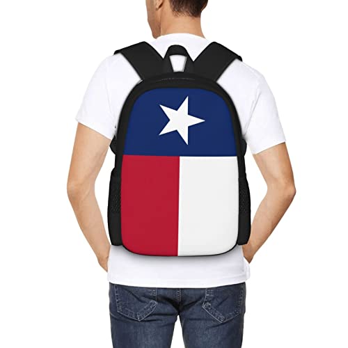 Texas State Flag Backpack Picnic Backpack For Men & Women