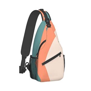 dtbaotid sling bag crossbody shoulder chest travel backpack for women & men,lightweight shoulder chest hiking daypack