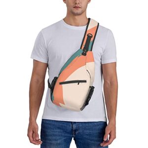 DTBAOTID Sling Bag Crossbody Shoulder Chest Travel Backpack For Women & Men,Lightweight Shoulder Chest Hiking Daypack