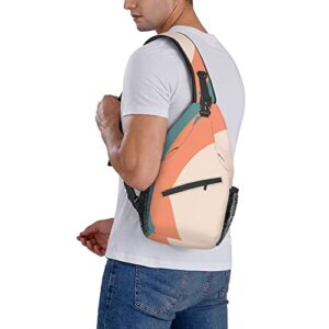 DTBAOTID Sling Bag Crossbody Shoulder Chest Travel Backpack For Women & Men,Lightweight Shoulder Chest Hiking Daypack