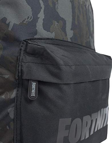 FORTNITE Character Camo Llama All Over Print Black/Khaki Backpack Bag