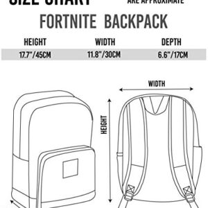 FORTNITE Character Camo Llama All Over Print Black/Khaki Backpack Bag