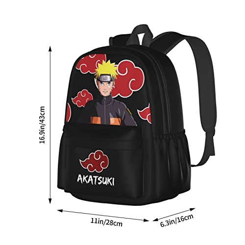 Haelhorneger Lightweight School Bag Large Capacity Laptop Backpack Durable Schoolbag Water Resistant Travel bag for Men Women