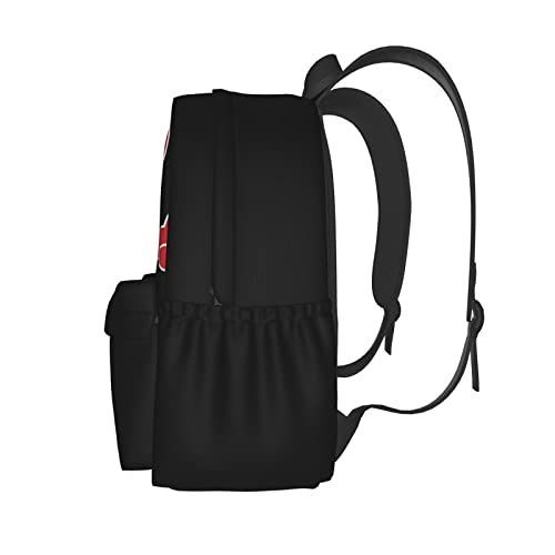 Haelhorneger Lightweight School Bag Large Capacity Laptop Backpack Durable Schoolbag Water Resistant Travel bag for Men Women
