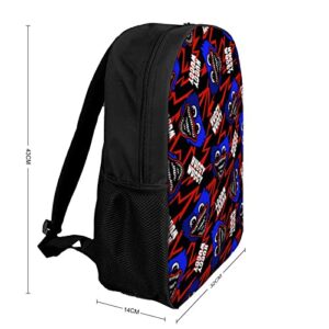 Xgvuqqi Horror Game Backpack Shoulder Bag Cartoon Cosplay Laptop Bag 17" (Pop-2)