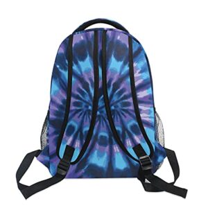 ALAZA Tie Dye Bule Unisex Schoolbag Travel Laptop Bags Casual Daypack Book Bag